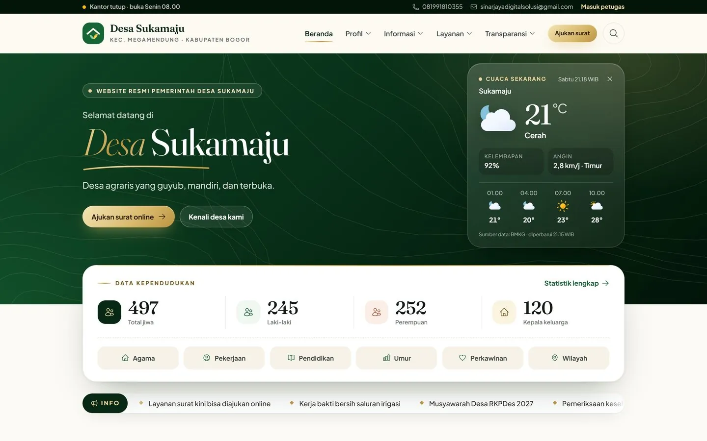Tampilan Swadesa